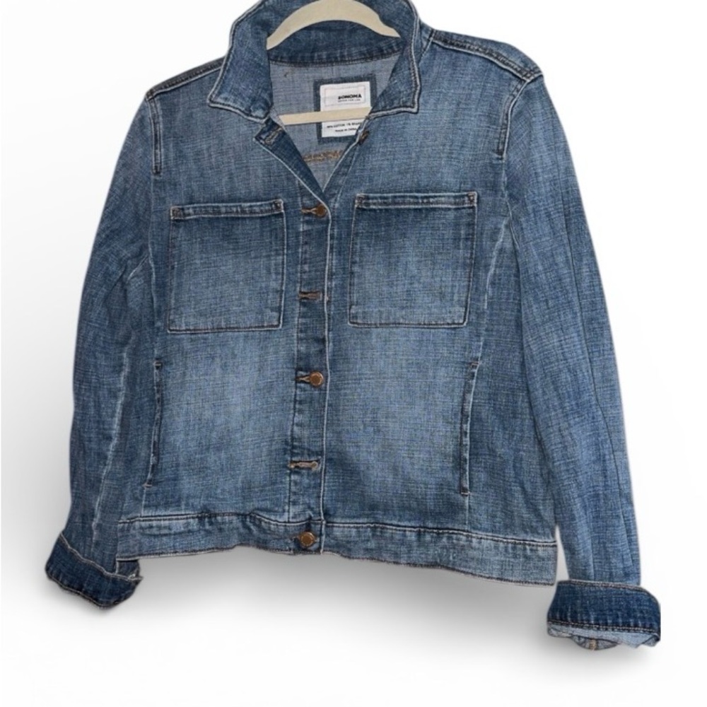 Sonoma Denim Blue Jean Jacket